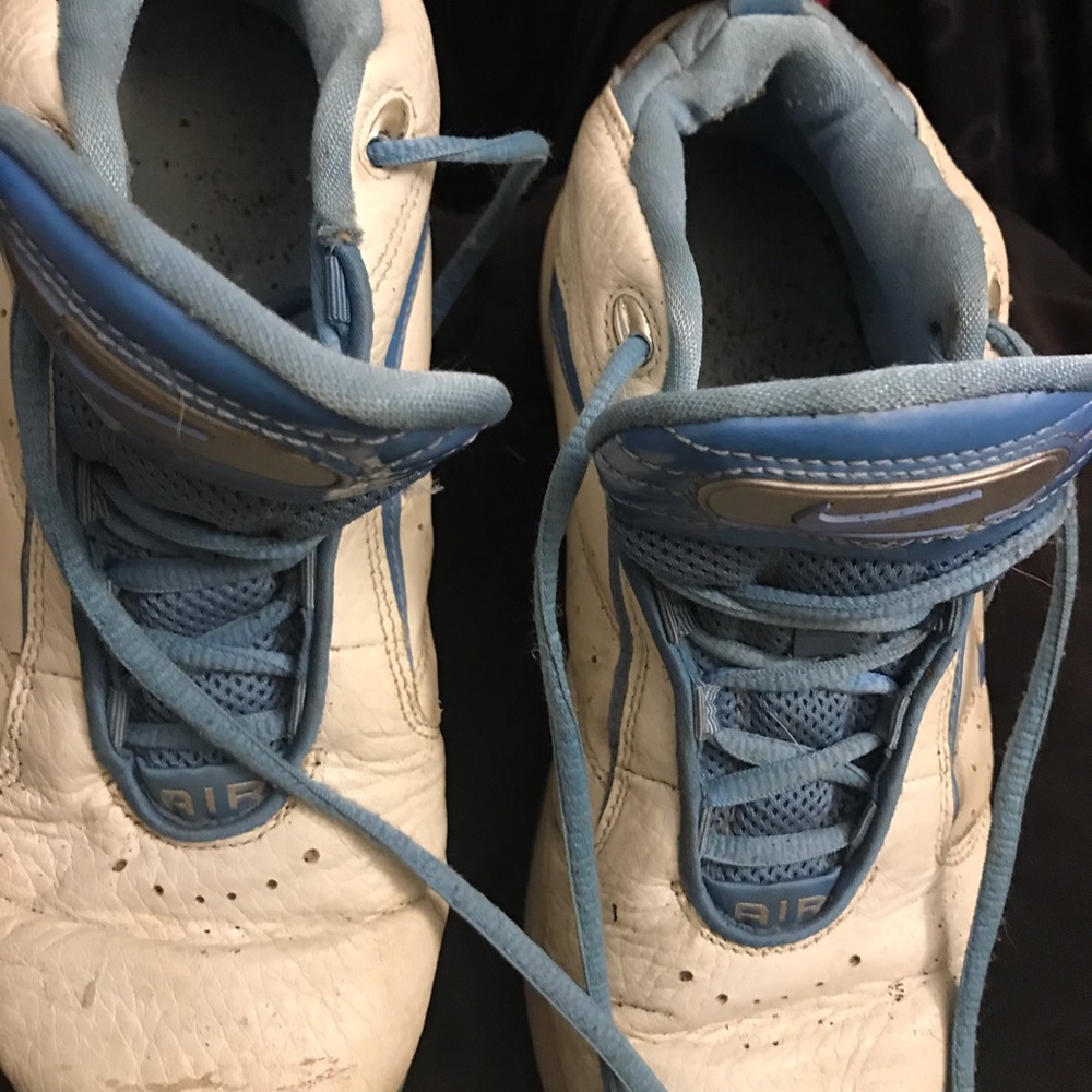 Nike blue and white